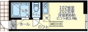 ユナイトミカサ末吉の物件間取画像